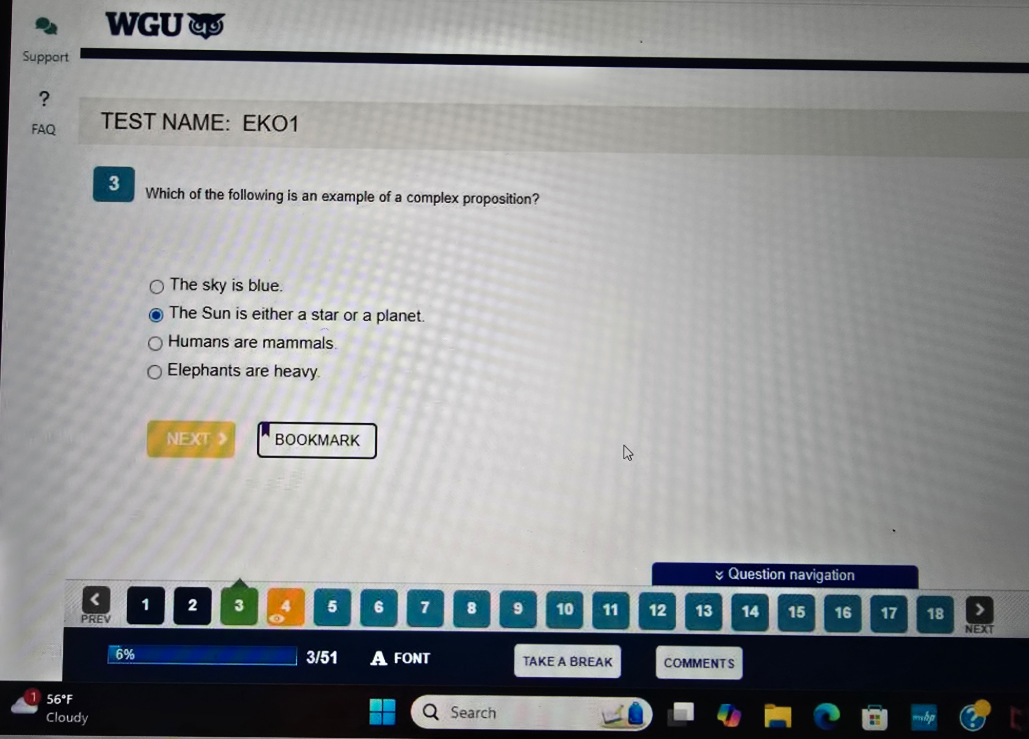 WGU D265 Critical Thinking OA1