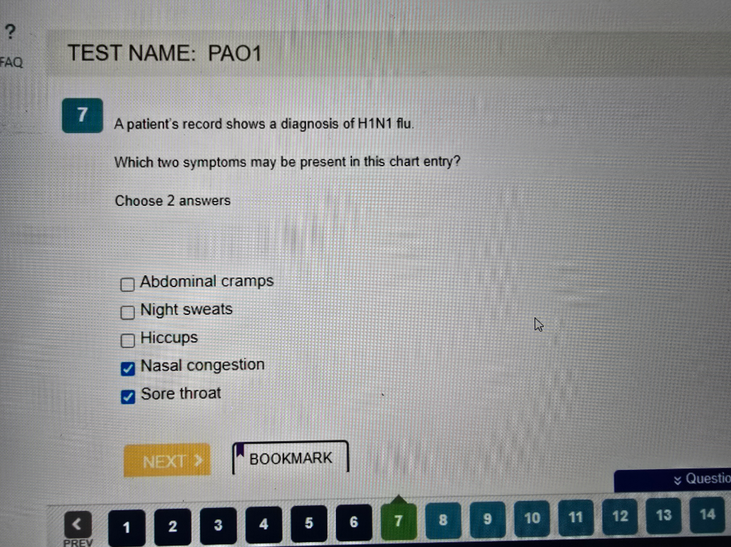 WGU D236 PATHOPHYSIOLOGY OA2