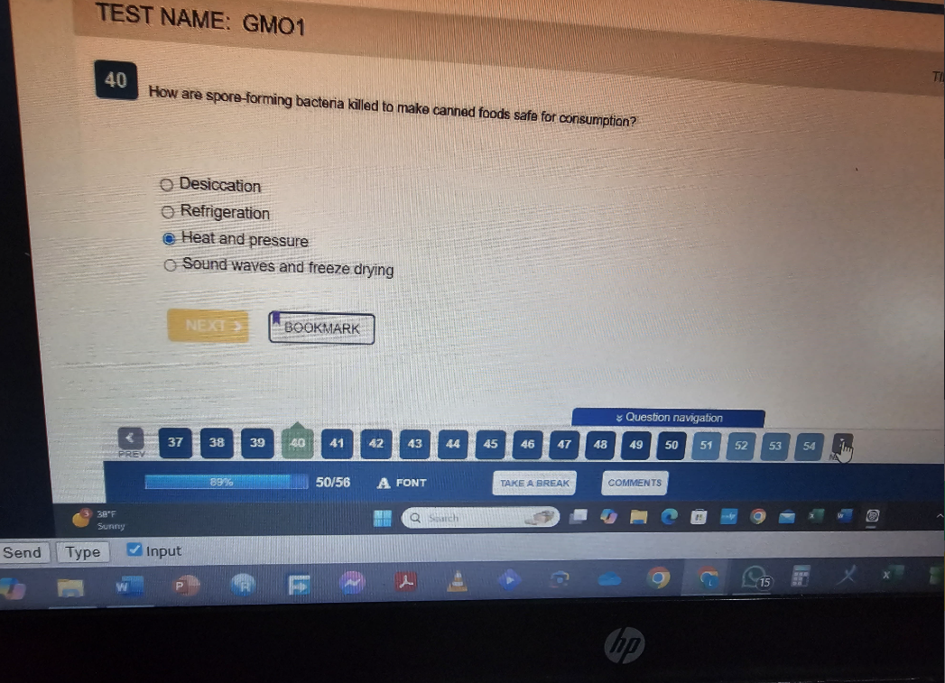 WGU D311 Microbiology with Lab OA2